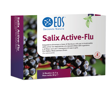 EOS SALIX ACTIVE-FLU 12 BUSTINE GUSTO ARANCIO - Farmacia Murachelli Di Putelli dr. Giovanni