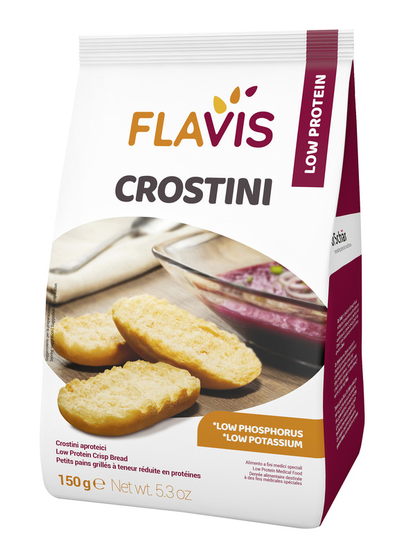 FLAVIS CROSTINI APROTEICI 150 G - Farmacia Murachelli Di Putelli dr. Giovanni