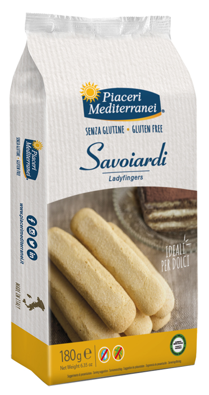 PIACERI MEDITERRANEI SAVOIARDI 180 G - Farmacia Murachelli Di Putelli dr. Giovanni