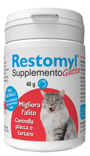 RESTOMYL SUPPLEMENTO GATTO FLACONCINO 40 G - Farmacia Murachelli Di Putelli dr. Giovanni