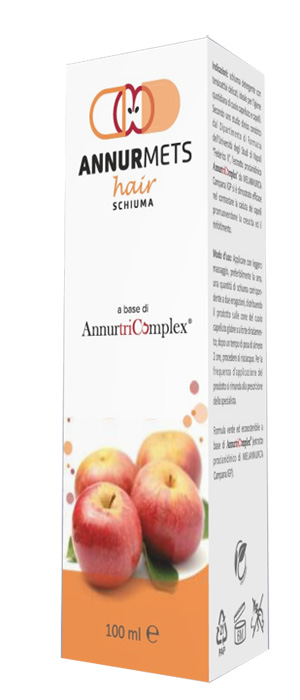 ANNURMETS HAIR SCHIUMA 100 ML - Farmacia Murachelli Di Putelli dr. Giovanni