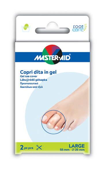 COPRI DITA MASTER-AID FOOTCARE IN GEL LARGE 2 PEZZI C2 - Farmacia Murachelli Di Putelli dr. Giovanni