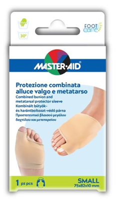 PROTEZIONE MASTER-AID FOOTCARE PER ALLUCE VALGO E METATARSO SMALL 1 PEZZO D7 - Farmacia Murachelli Di Putelli dr. Giovanni