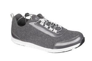 WINDSTEP TWO FELT + SYNTHETIC PATENT WOMENS GREY 39 MATERIALE TOMAIA FELTRO+VERNICE SINTETICA FODERA TOMAIA TESSUTO MESH SOTTOPIEDE SIMILPELLE SUOLA GOMMA+PYHLON FITTING G AW18 1 P - Farmacia Murachelli Di Putelli dr. Giovanni