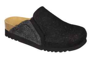 KELSIE GLITTERED PRINTED FELT WOMENS BLACK 40 MATERIALE TOMAIA FELTRO FODERA TOMAIA SFODERATO SOTTOPIEDE MICROFIBRA SUOLA EVA FITTING F AW18 1 PAIO - Farmacia Murachelli Di Putelli dr. Giovanni
