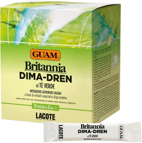 GUAM BRITANNIA DIMA DREN 30 BUSTINE DA 12 ML - Farmacia Murachelli Di Putelli dr. Giovanni