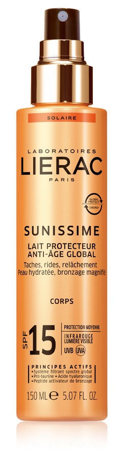 LIERAC SUNISSIME LATTE CORPO SPF15 150 ML - Farmacia Murachelli Di Putelli dr. Giovanni