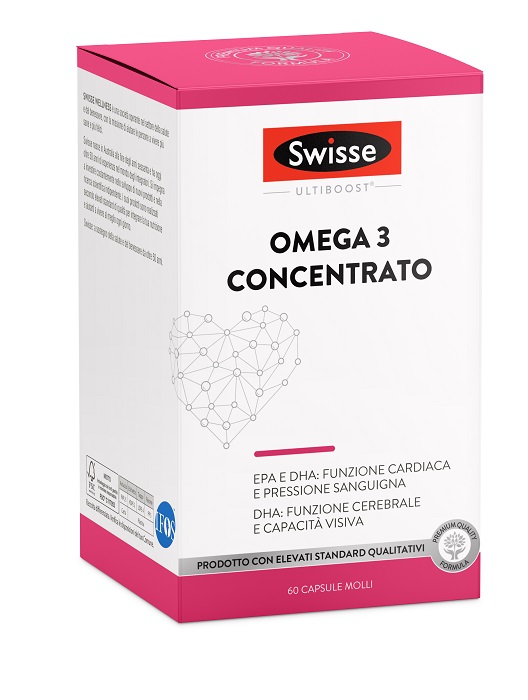 SWISSE OMEGA 3 CONCENTRATO 60 CAPSULE MOLLI DA 2440 MG - Farmacia Murachelli Di Putelli dr. Giovanni