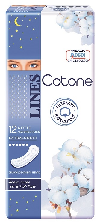LINES COTONE NON ULTRA NOTTE DISTESI 12 PEZZI - Farmacia Murachelli Di Putelli dr. Giovanni