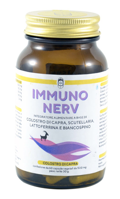 IMMUNO NERV COLOSTRO DI CAPRA SISTEMA NERVOSO 60 CAPSULE VEGETALI - Farmacia Murachelli Di Putelli dr. Giovanni