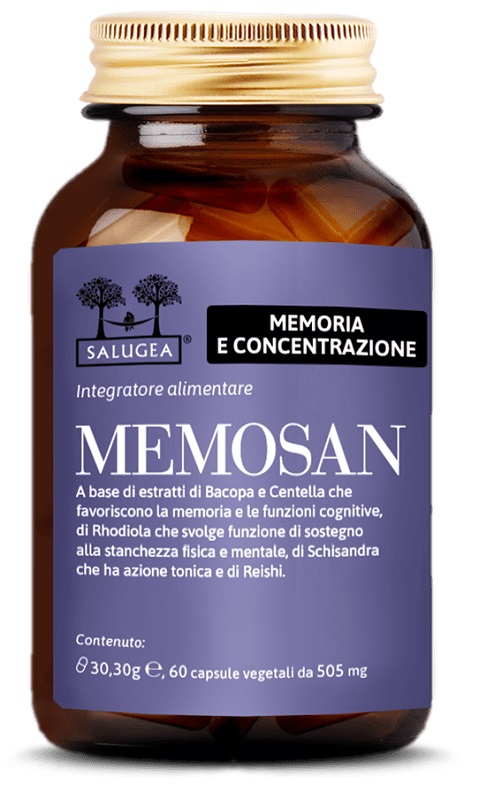 SALUGEA MEMOSAN 60 CAPSULE - Farmacia Murachelli Di Putelli dr. Giovanni