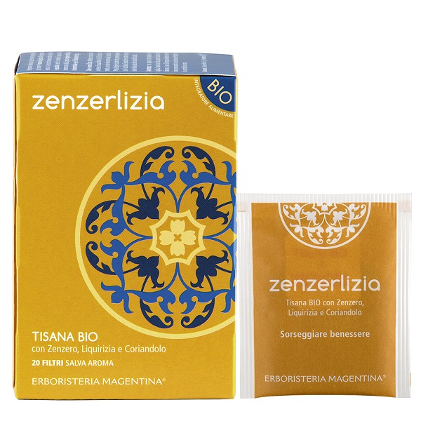 TISANA ZENZERLIZIA BIO 20 FILTRI - Farmacia Murachelli Di Putelli dr. Giovanni