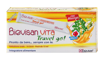 BIEVISAN VITA TRAVEL GO 16 STICK PACK 15 ML - Farmacia Murachelli Di Putelli dr. Giovanni