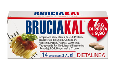BRUCIAKAL 7 DAYS 14 COMPRESSE DIETALINEA - Farmacia Murachelli Di Putelli dr. Giovanni