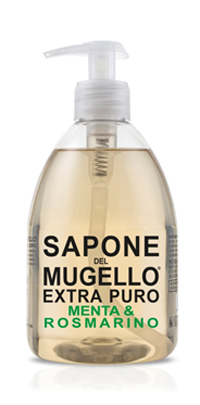 SAPONE DEL MUGELLO LIQUIDO EXTRA PURO MENTA E ROSMARINO 500 ML - Farmacia Murachelli Di Putelli dr. Giovanni