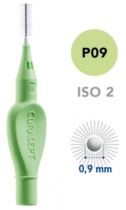 CURASEPT PROXI P09 VERDE CHIARO/LIGHT GREEN 5 PEZZI - Farmacia Murachelli Di Putelli dr. Giovanni