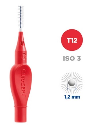 CURASEPT PROXI T12 ROSSO/RED 5 PEZZI - Farmacia Murachelli Di Putelli dr. Giovanni