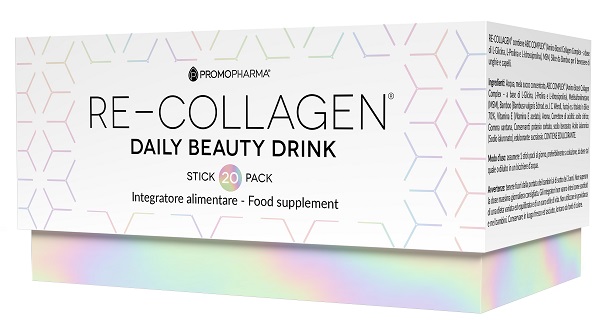 RE-COLLAGEN DAILY BEAUTY DRINK 20 STICK PACK X 12 ML - Farmacia Murachelli Di Putelli dr. Giovanni