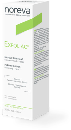 EXFOLIAC MASCHERA PURIFICANTE A RISCIACQUO 50 ML - Farmacia Murachelli Di Putelli dr. Giovanni