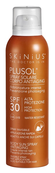 PLUSOL SPRAY SOLARE CORPO SPF30 150 ML - Farmacia Murachelli Di Putelli dr. Giovanni