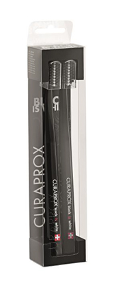 CURAPROX BLACK IS WHITE DENTIFRICI SBIANCANTI 2 SPAZZOLINI - Farmacia Murachelli Di Putelli dr. Giovanni