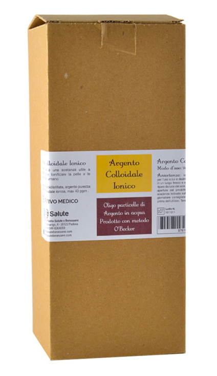 ARGENTO COLLOIDALE IONICO 40PPM CERTIFICATO 1000 ML - Farmacia Murachelli Di Putelli dr. Giovanni