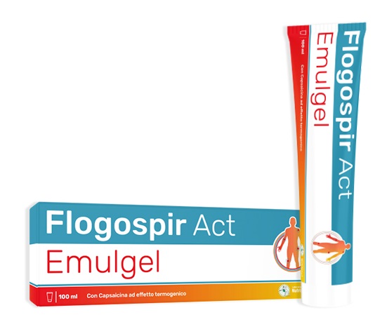 FLOGOSPIR ACT EMULGEL 100 ML - Farmacia Murachelli Di Putelli dr. Giovanni