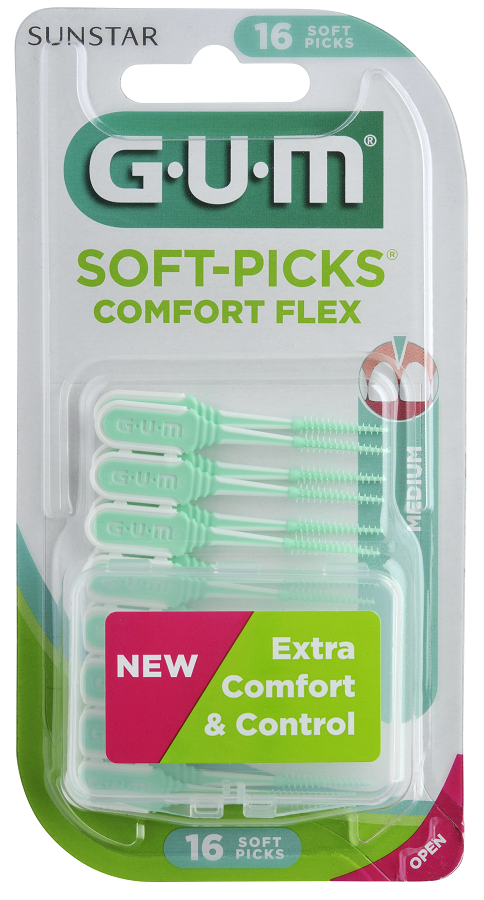 GUM SOFT PICK COMFORT FLEX SCOVOLINO INTERDENTALE 40 PEZZI - Farmacia Murachelli Di Putelli dr. Giovanni