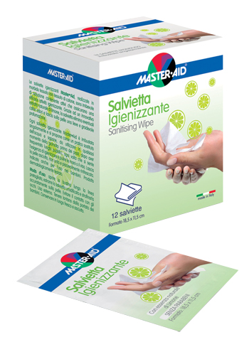 SALVIETTA IGIENIZZANTE 12 PEZZI - Farmacia Murachelli Di Putelli dr. Giovanni