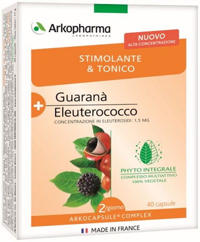 ARKO CAPSULE COMPLEX TONO 40 CAPSULE - Farmacia Murachelli Di Putelli dr. Giovanni