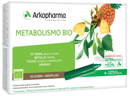 ARKOFLUIDI METABOLISMO BIO 20 FIALE - Farmacia Murachelli Di Putelli dr. Giovanni