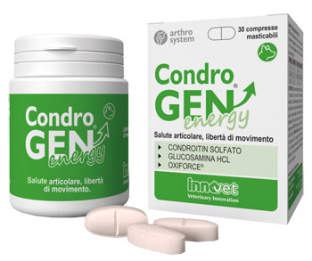 CONDROGEN ENERGY 30 COMPRESSE MASTICABILI - Farmacia Murachelli Di Putelli dr. Giovanni