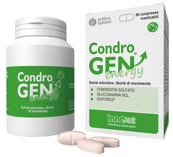 CONDROGEN ENERGY 90 COMPRESSE MASTICABILI - Farmacia Murachelli Di Putelli dr. Giovanni