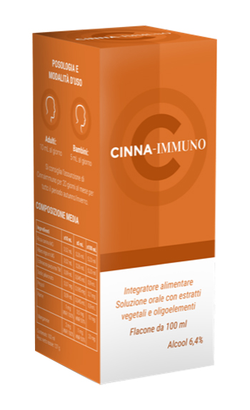CINNA IMMUNO 100 ML - Farmacia Murachelli Di Putelli dr. Giovanni