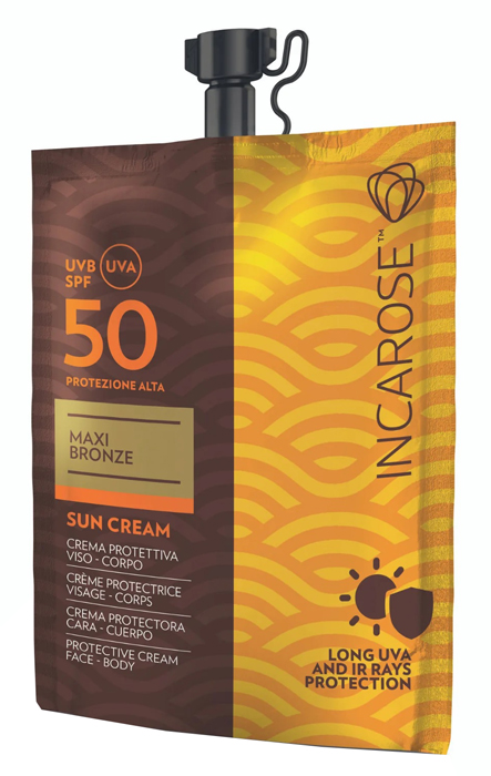 INCAROSE MAXI BRONZE SUN CREAM SPF50 50 ML - Farmacia Murachelli Di Putelli dr. Giovanni