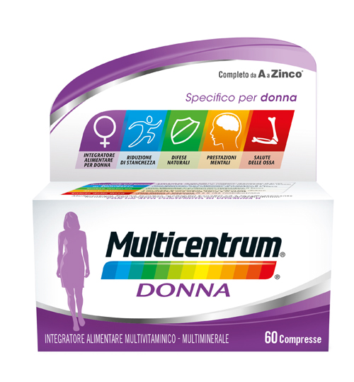 MULTICENTRUM DONNA 60 COMPRESSE - Farmacia Murachelli Di Putelli dr. Giovanni