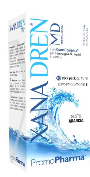 XANADREN ARANCIA 10 STICK PACK DA 15 ML - Farmacia Murachelli Di Putelli dr. Giovanni