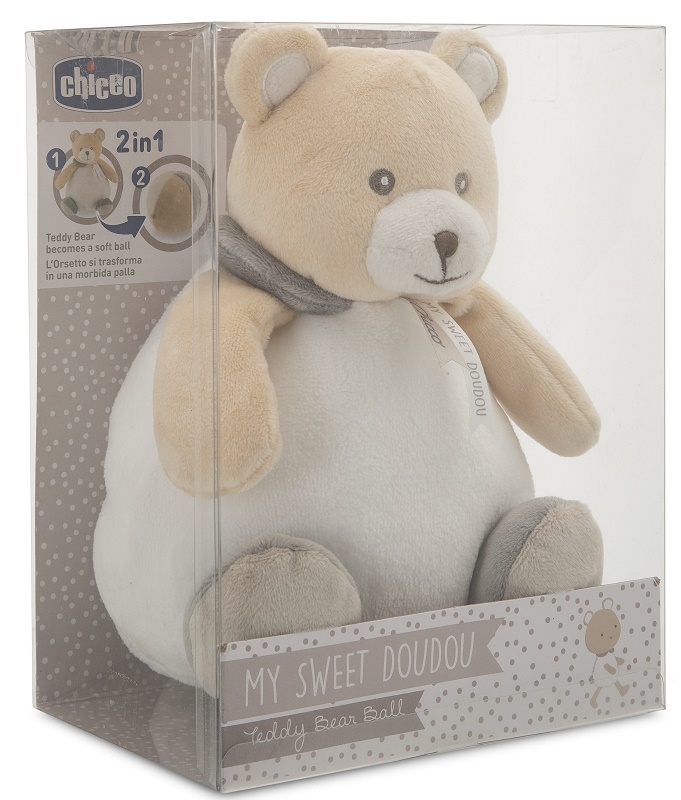 CHICCO MY SWEET DOUDOU TEDDY BEAR BALL 0M+ - Farmacia Murachelli Di Putelli dr. Giovanni