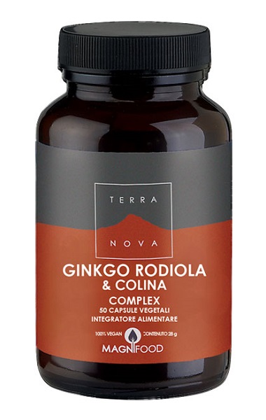 TERRANOVA GINKGO/RODIOLA/COLINA COMPLEX 50 CAPSULE - Farmacia Murachelli Di Putelli dr. Giovanni