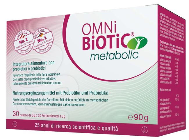 OMNI BIOTIC METABOLIC 30 BUSTINE DA 3 G - Farmacia Murachelli Di Putelli dr. Giovanni