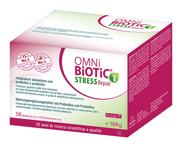 OMNI BIOTIC STRESS REPAIR 56 BUSTINE DA 3 G - Farmacia Murachelli Di Putelli dr. Giovanni