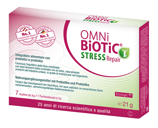 OMNI BIOTIC STRESS REPAIR 7 BUSTINE DA 3 G - Farmacia Murachelli Di Putelli dr. Giovanni