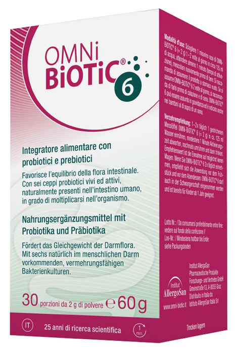 OMNI BIOTIC 6 BARATTOLO 60 G - Farmacia Murachelli Di Putelli dr. Giovanni