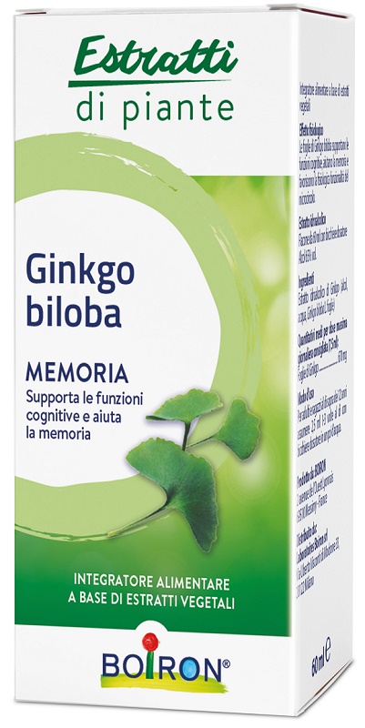 GINKGO BILOBA BOIRON ESTRATTO IDROALCOLICO 60 ML - Farmacia Murachelli Di Putelli dr. Giovanni