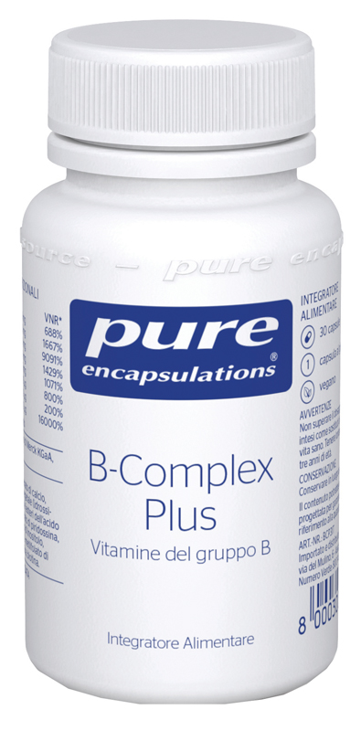 PURE ENCAPSULATIONS B-COMPLEX PLUS 30 CAPSULE - Farmacia Murachelli Di Putelli dr. Giovanni