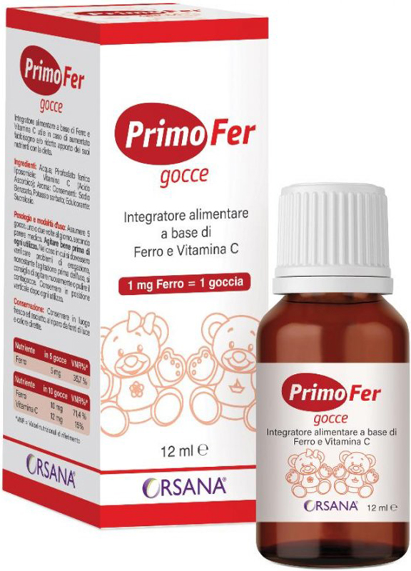 PRIMOFER GOCCE 12 ML - Farmacia Murachelli Di Putelli dr. Giovanni