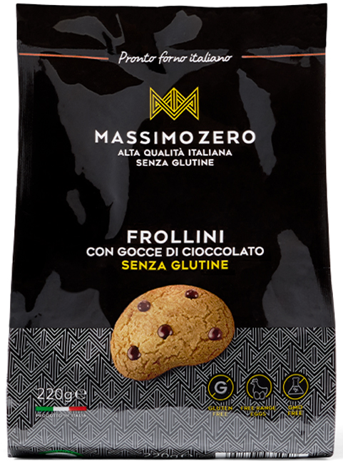 MASSIMO ZERO FROLLINI GOCCE CIOCCOLATO 220 G - Farmacia Murachelli Di Putelli dr. Giovanni