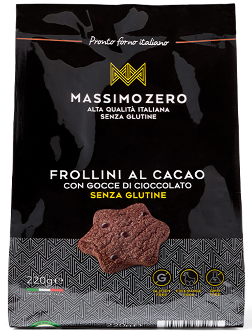 MASSIMO ZERO FROLLINI CACAO 220 G - Farmacia Murachelli Di Putelli dr. Giovanni