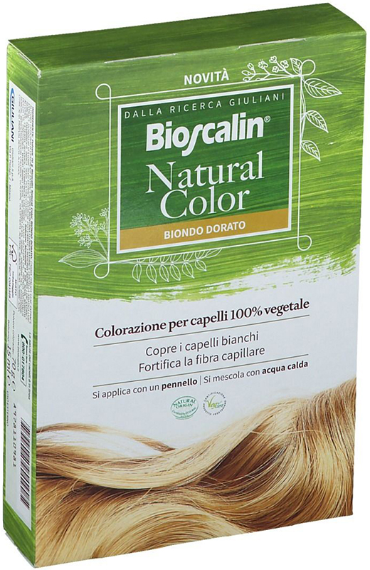 BIOSCALIN NATURAL COLOR BIONDO DORATO 70 G - Farmacia Murachelli Di Putelli dr. Giovanni