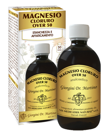 MAGNESIO CLORURO OVER 50 500 ML LIQUIDO ANALCOLICO - Farmacia Murachelli Di Putelli dr. Giovanni